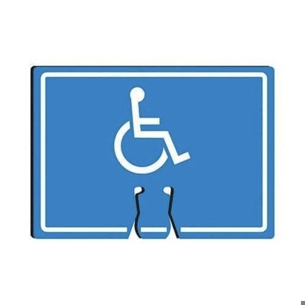 Accuform Traffic Cone Top Warning Sign FBC797 - main